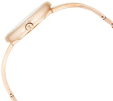 Swarovski Crystalline Bracelet White Dial Rose Gold Steel Strap Watch for Women - 5269250