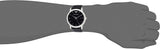 Emporio Armani Luigi Quartz Black Dial Black Leather Strap Watch For Men - AR2500