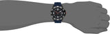 Tommy Hilfiger Cole Black Dial Blue Rubber Strap Watch for Men - 1790984