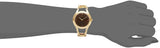 Calvin Klein Class Brown Dial Rose Gold Steel Strap Watch for Women - K6R2362K