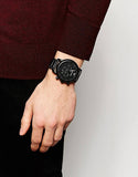 Emporio Armani Luigi Chronograph Black Dial Black Stainless Steel Watch For Men - AR1895