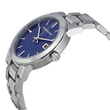 Burberry The City Blue Dial Silver Steel Strap Watch for Men - BU9031