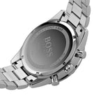 Hugo Boss Pilot Blue Dial Silver Steel Strap Watch for Men - 1513850