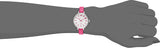 Marc Jacobs Sally White Dial Pink Leather Strap Watch for Women - MBM1353