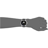 Gucci G-Timeless Moonphase Black Dial Black Leather Strap Watch For Men - YA126327