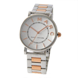 Marc Jacobs Roxy Silver Dial Two Tone Stainless Steel Strap Watch for Women - MJ3551