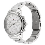 Tommy Hilfiger Claudia Silver Dial Silver Steel Strap Watch for Women - 1781741