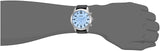 Fossil Pilot Chronograph Sky Blue Dial Black Leather Strap Watch for Men - FS5162