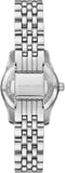 Michael Kors Lexington Three-Hand Silver Dial Silver Steel Strap Watch for Women - MK4843