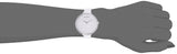 Calvin Klein Rise White Grey Dial White Leather Strap Watch for Women - K7A231L6