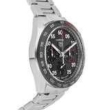 Tag Heuer Carrera Porsche Chronograph Grey Dial Silver Steel Strap Watch for Men - CBN2A1F.BA0643