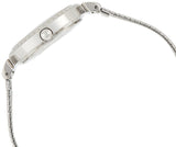 Guess Quartz Silver Dial Silver Mesh Bracelet Watch For Women - W1152L1