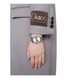 Gucci G Timeless Quartz Silver Dial Silver Steel Strap Watch For Women - YA1264153