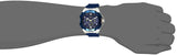 Guess Genesis Multi Function Analog Blue Dial Blue Rubber Strap Watch For Men - W1254G1