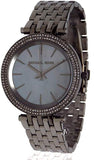 Michael Kors Darci Quartz Mother of Pearl Grey Dial Grey Steel Strap Watch For Women - MK3433