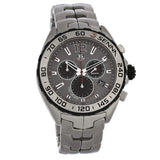 Tag Heuer Formula 1 Special Edition Chronograph Grey Dial Silver Steel Strap Watch for Men - CAZ1012.BA0883