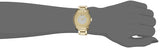 Movado Bold Pave Gold Dial Gold Steel Strap Watch For Women - 3600255