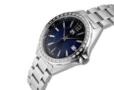 Tag Heuer Formula 1 Quartz 35mm Blue Dial with Diamonds Silver Steel Strap Watch for Women - WBJ1316.BA0666