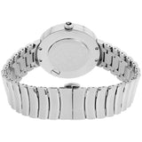 Swarovski Lovely Crystal Mother of Pearl Dial Silver Steel Strap Watch for Women - 1160307