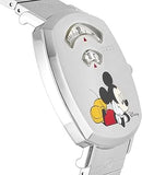 Gucci Grip Disney Mickey Mouse Silver Dial Silver Steel Strap Watch For Women - YA157418