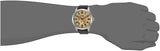 Fossil Pilot 54 Automatic Cream Dial Brown Leather Strap Watch for Men - ME3119