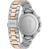 Hugo Boss Signature Silver Dial Two Tone Steel Strap Watch for Women - 1502567