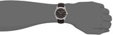 Calvin Klein Infinity Automatic Black Dial Black Leather Strap Watch for Men - K5S341C1