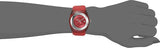 Gucci Sync Quartz Red Dial Red Rubber Strap Watch For Women - YA137303