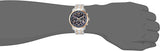 Guess Horizon Chronograph Blue Dial Two Tone Steel Strap Watch For Men - W0379G7