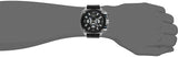 Diesel BAMF Chronograph Black Dial Black Leather Strap Watch For Men - DZ7345