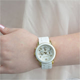 Michael Kors Runway White Dial White Steel Strap Watch for Women - MK5145