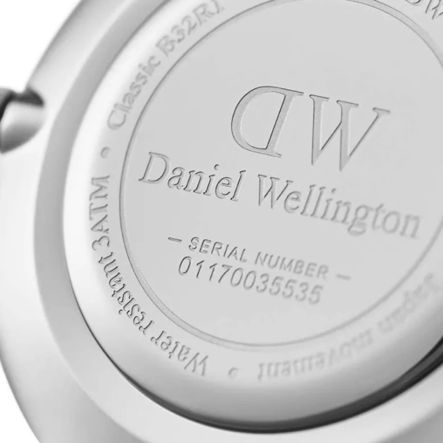 Daniel Wellington Classic Petite Rosewater White Dial Pink NATO Strap Watch For Women - DW001000318