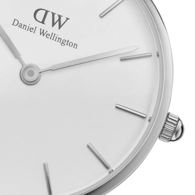 Daniel Wellington Classic Petite Rosewater White Dial Pink NATO Strap Watch For Women - DW001000318
