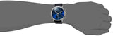 Calvin Klein Chronograph Blue Dial Black Leather Strap Watch for Men - K8Q371CN