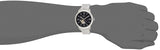 Fossil Townsman Black Dial Silver Steel Strap Watch for Men - ME3107