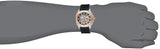 Fossil Modern Machine Automatic Skeleton Dial Black Leather Strap Watch for Men - ME3082