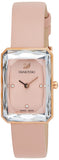 Swarovski Uptown Pink Dial Pink Leather Strap Watch for Women - 5547719