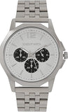 Michael Kors Sullivan Quartz White Dial Silver Steel Strap Watch For Men - MK8968