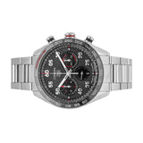 Tag Heuer Carrera Porsche Chronograph Grey Dial Silver Steel Strap Watch for Men - CBN2A1F.BA0643