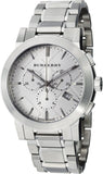 Burberry The City Silver Dial Silver Steel Strap Watch for Men - BU9900