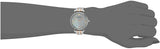 Emporio Armani Gianni T-Bar Mother of Pearl Dial Two Tone Steel Strap Watch For Women - AR1987