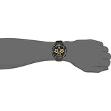 Versace Dylos Chronograph Black Dial Black Rubber Strap Watch for Men - VQC020015