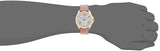 Fossil Cecile White Dial Beige Leather Strap Watch for Women - AM4532