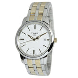 Tissot T Classic Dream White Dial Two Tone Steel Strap Watch for Men - T033.410.22.011.01