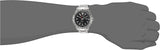 Versace Hellenyium GMT Black Dial Silver Steel Strap Watch for Men - V11020015