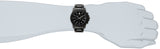 Movado Series 800 Chronograph Black Dial Black Steel Strap Watch For Men - 2600119