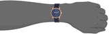 Fossil The Commuter Blue Dial Blue Leather Strap Watch for Men - FS5404