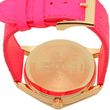 Gucci G Timeless Quartz Pink Dial Pink Leather Strap Watch For Women - YA1264115