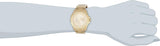 Guess Mini Phantom Diamonds Gold Dial Gold Steel Strap Watch for Women - W0235L5