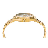 Versace Hellenyium Analog White Dial Gold Steel Strap Watch for Men - VEVK00720